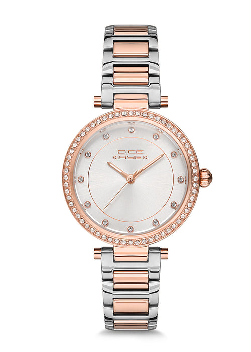 Dice Kayek Damen Uhr - Edelstahl & Leder