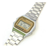 CASIO Retro Digital Unisexuhr – Silberfarbenes Vintage Design