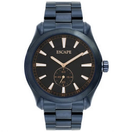 ESCAPE Herrenuhr EC1066-505 Blau mit Chronograph