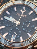 ESCAPE EC1123-102 Herren Chronograph Uhr – Edelstahl & Originalverpackung