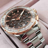ESCAPE EC1123-102 Herren Chronograph Uhr – Edelstahl & Originalverpackung