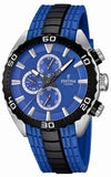 Festina F16664/6 Armbanduhr XL Sport Chronograph Quarz Blau