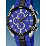 Festina F16664/6 Armbanduhr XL Sport Chronograph Quarz Blau