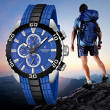 Festina Herrenuhr Chronograph Blau – Edelstahlgehäuse
