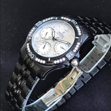 Festina F16284/2 Damen Multifunktionsuhr – Schwarzes Edelstahl Design