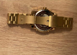 DIESEL Herrenuhr, Goldfarben, Chronograph – Edelstahl & Quarzwerk