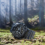 Casio G-Shock Herrenuhr Digital Analog 50mm Quarz Armband Schwarz