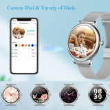 FitLife X500 Damen Smartuhr – Fitness Tracker mit Zyklusmanagement