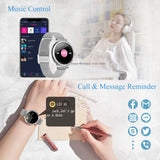 FitLife X500 Damen Smartuhr – Fitness Tracker mit Zyklusmanagement