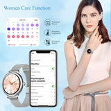 FitLife X500 Damen Smartuhr – Fitness Tracker mit Zyklusmanagement