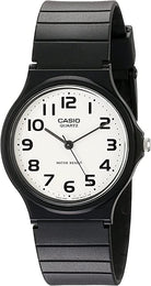 Casio Damen Herrenuhr Quarz Schwarzarmband