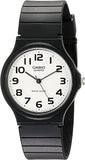 Casio Herrenuhr Damenarmbanduhr 35mm Quarz Schwarz Harzband