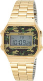 Casio Retro Digitaluhr – Goldener Herren Armband