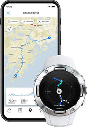 Suunto 5 GPS-Sportuhr Weiß – Training