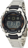 Casio Herren Digitaluhr 48mm mit LED-Beleuchtung