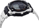Casio Collection Herren Digitaluhr 48mm – Weltzeit & Wasserdicht
