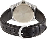 Casio Herrenuhr Collection 38mm Quarz Uhr mit Lederarmband
