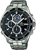 Casio Edifice Herrenuhr Edelstahl Schwarz