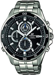 Casio Edifice Herrenuhr Edelstahl Schwarz