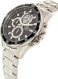 Casio Edifice Herrenuhr 45mm – Schwarzes Edelstahl Design