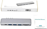 Aluminium 7-in-1-Multiport-Hub mit USB-C-Anschlüssen