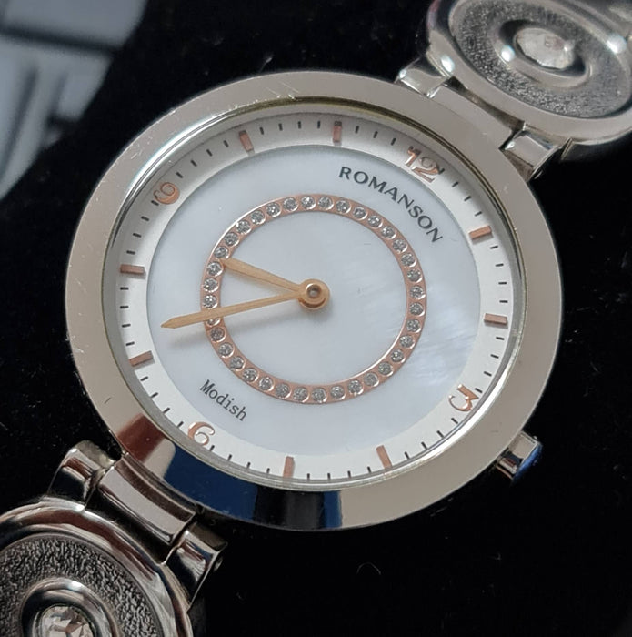 ROMANSON Damenarmbanduhr RD0239TLWA1 Edelstahl Uhr