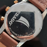 SEBAGO SBGS01114P Braune Multifunktions-Herrenuhr
