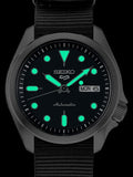 Seiko 5 Sports Herrenuhr SRPE67K1 – Automatik Schwarz Zifferblatt 100m