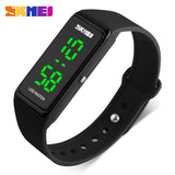 Sportuhr Unisex Digital LED Schwarz für Kinder