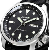 Seiko 5 Sports Herrenuhr Automatik Schwarz