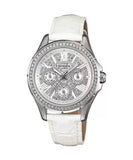 Casio Sheen Damen Uhr – Silbernes Zifferblatt