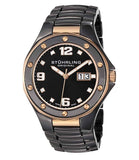 STUHLING Apocalypse Noir Quarz Herrenuhr