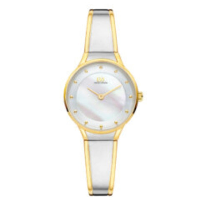 Danish Design Uhr Damen – Perlmutt-Zifferblatt, Edelstahl