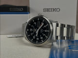 Seiko 5 Sports Herrenuhr SNZG13K1 – Automatik Uhr mit Schwarz Zifferblatt