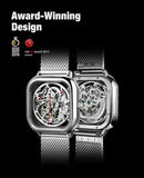 CIGA Design C Serie Automatik Uhr Herren & Damen | Skelett Design Uhr