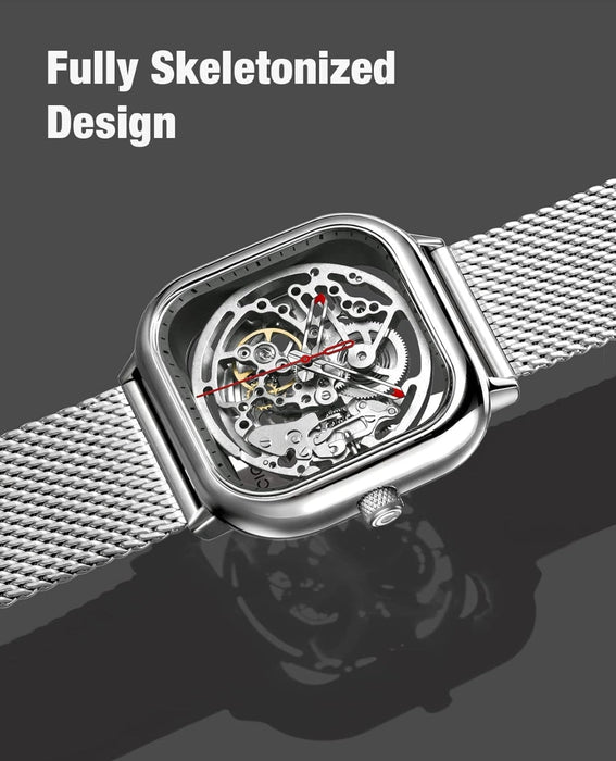 CIGA Design C Serie Automatik Uhr Edelstahl Saphirglas