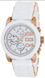 DIESEL DZ5323 Roségold & Weiß Unisex Uhr – Stilvoll & Modern