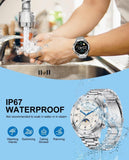 [Brand] Sportuhr Herren – Smartuhr mit Bluetooth Anrufe & Fitness Tracker