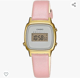Casio Retro Damen Digitaluhr, goldene Uhr