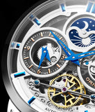 Stuhrling Automatik Skelett Herrenuhr 47mm – Dualzeit & Exklusives Design