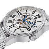 Stuhrling Original Herrenuhr Automatik Skelett Edelstahl