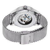 Stuhrling Original Herrenuhr Atrium Elite Automatik Skelett Edelstahl Meshband