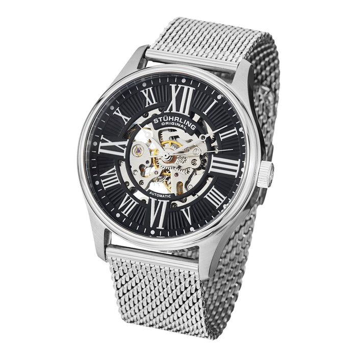 Stuhrling Original Automatik Herrenuhr Edelstahl