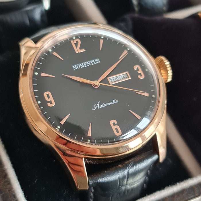 MOMENTUS TM257R-04BR Herrenuhr mit Automatikwerk