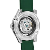 Stuhrling Prestige Automatik Grün Armbamd Herrenuhr - Skelettoptik 50mm