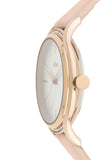 s.Oliver Rose Damenuhr – Roségold mit Pinkfarbenem Lederarmband