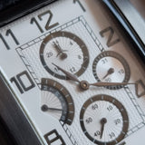 MOMENTUS Y237G-01AG Herrenuhr – Multifunktional, Rechteckig & Elegant