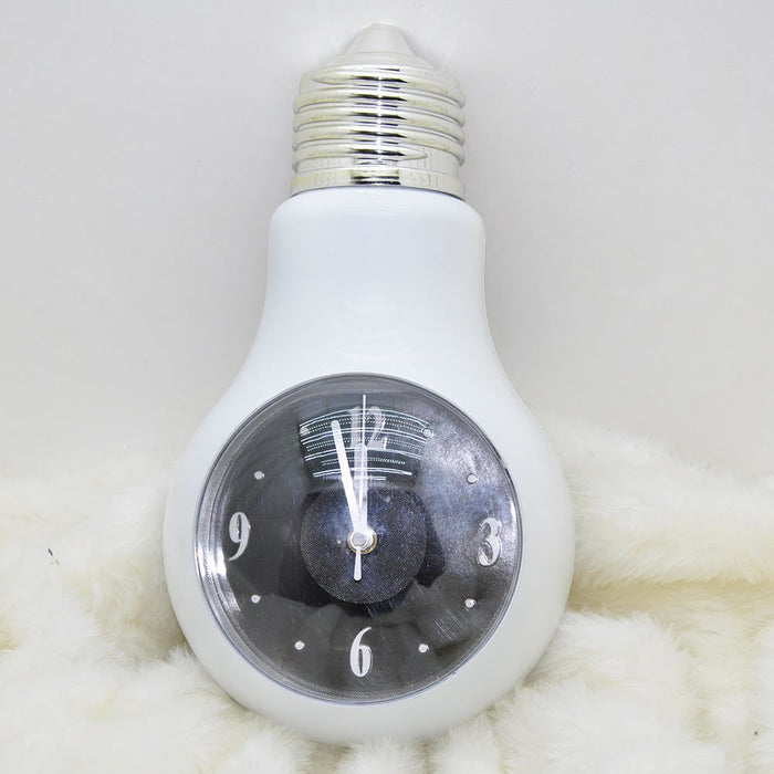 Wanduhr Weiß mit Bewegungssensor