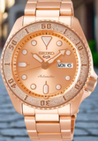 Seiko 5 Sports Automatik Herrenuhr Roségold