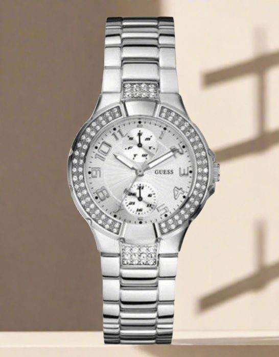 Guess W12638l1 Damenarmbanduhr Edelstahl